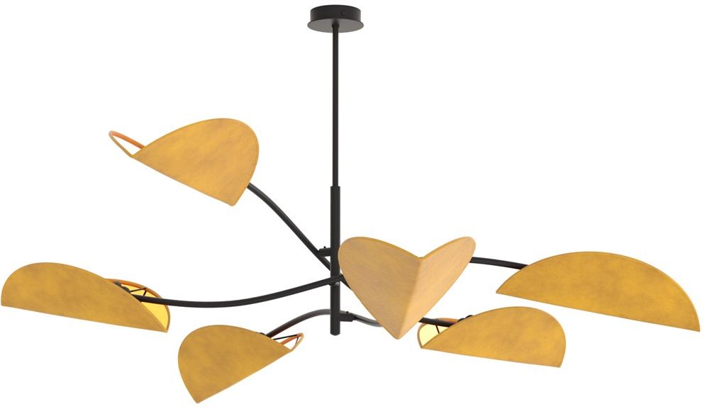 Emibig Lotus lampada da soffitto 6x10 W 1460/6