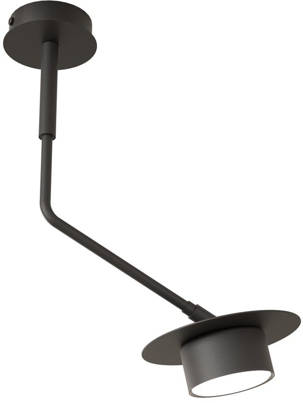 Emibig Mizu lampada da soffitto 1x12 W nero 1448/1