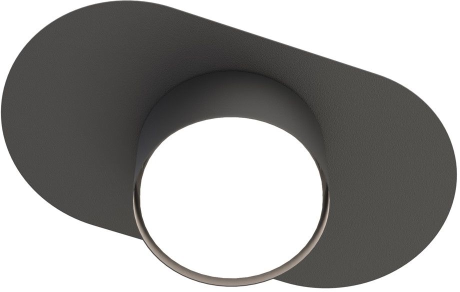 Emibig Stilo lampada da soffitto 1x12 W nero 1449/1