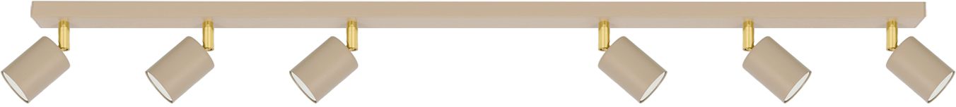 Kaja Mati lampada da soffitto 6x10 W oro -beige K-5824