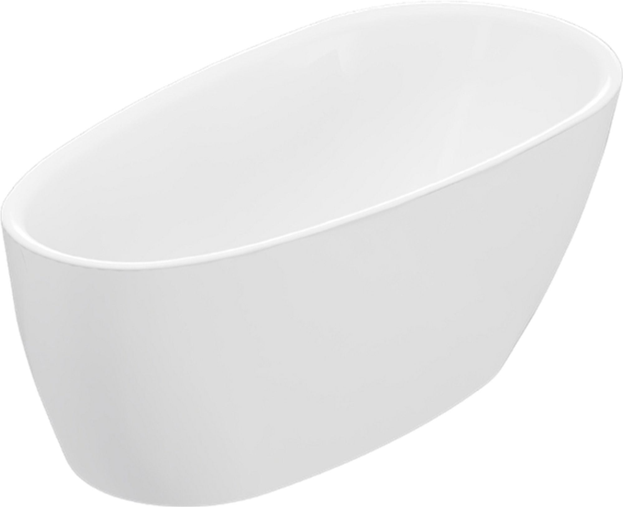 Excellent Olia 2.0 vasca da bagno freestanding 160x75 cm ovale bianco WAEX.OLI2.16WHM