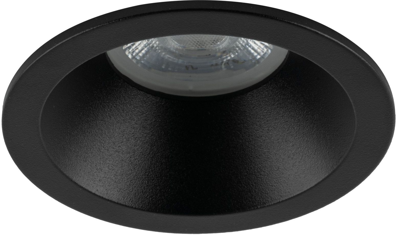TK Lighting Opti Black lampada da incasso 1x10 W nero 10577