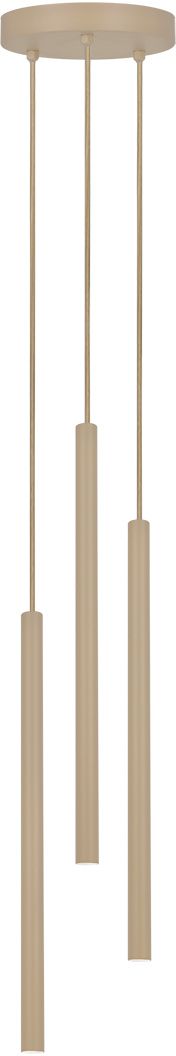 Kaja Suno lampada sospesa 3x10 W beige K-5836
