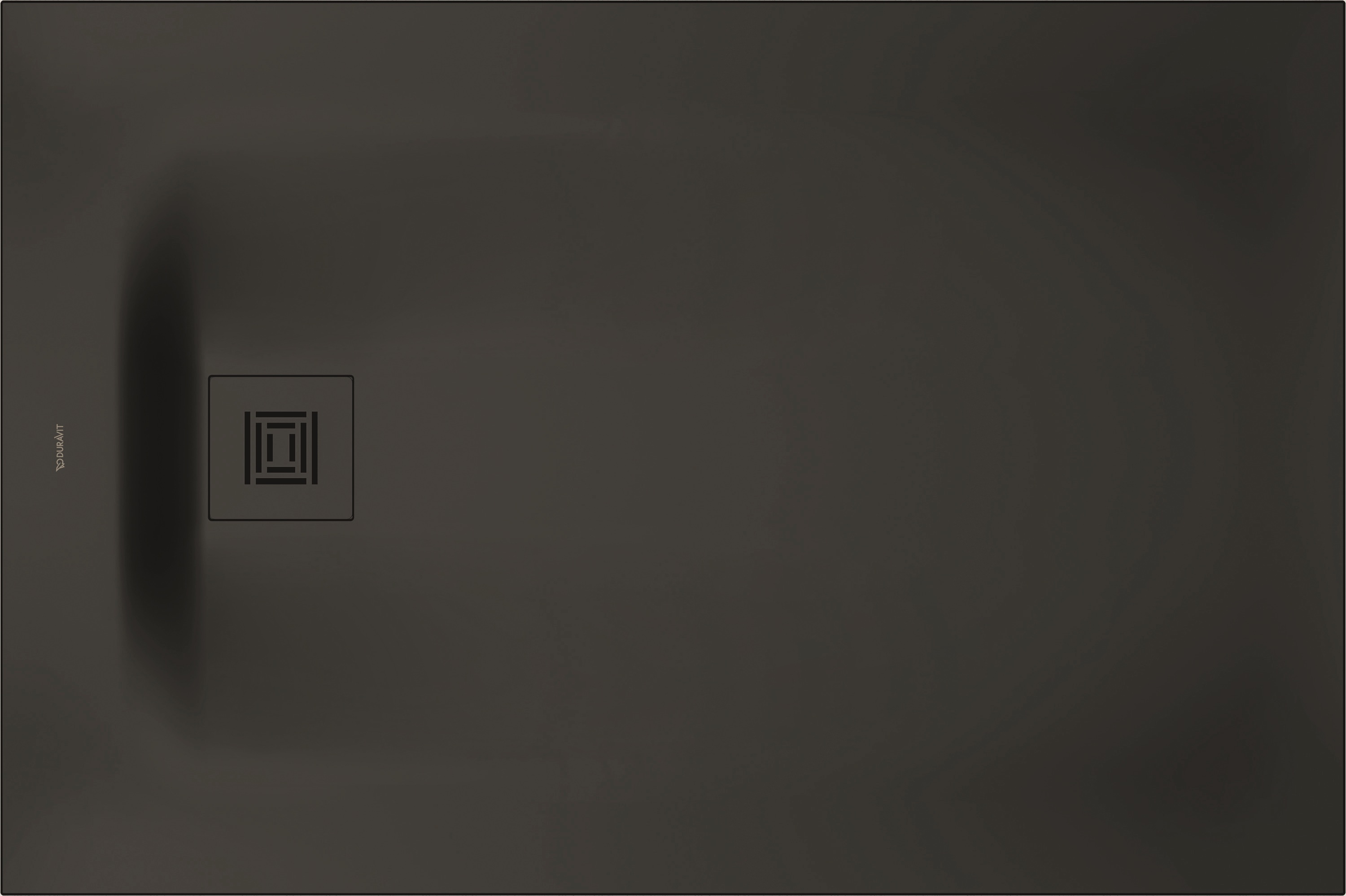 Duravit Sustano piatto doccia rettangolare 120x80 cm grigio 720276650000000