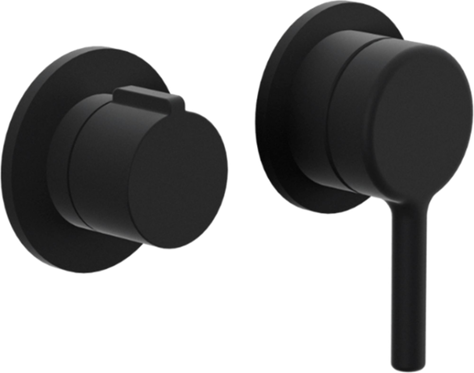 Excellent Pi rubinetto per vasca e doccia da incasso nero AREX.1240BL