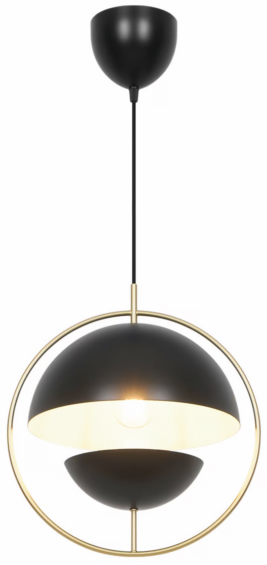 Nordlux Tavia lampada sospesa 1x40 W nero 2412353003