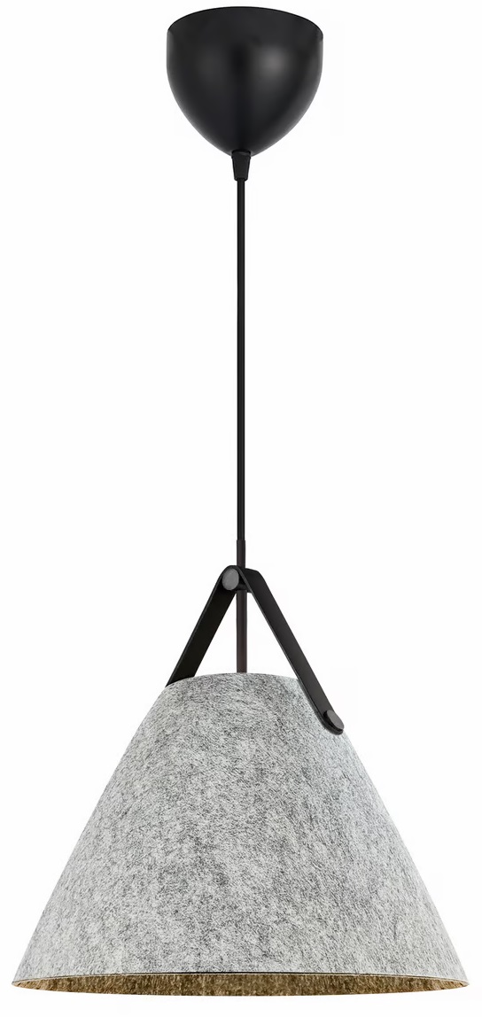 Nordlux Strap lampada sospesa 1x40 W grigio/cenere 84343010