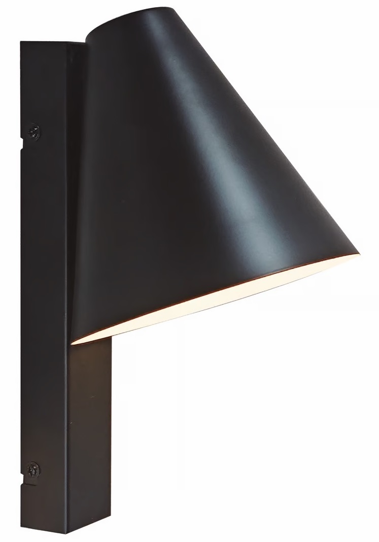 Nordlux Wilmer lampada da parete 1x40 W nero 2512281003