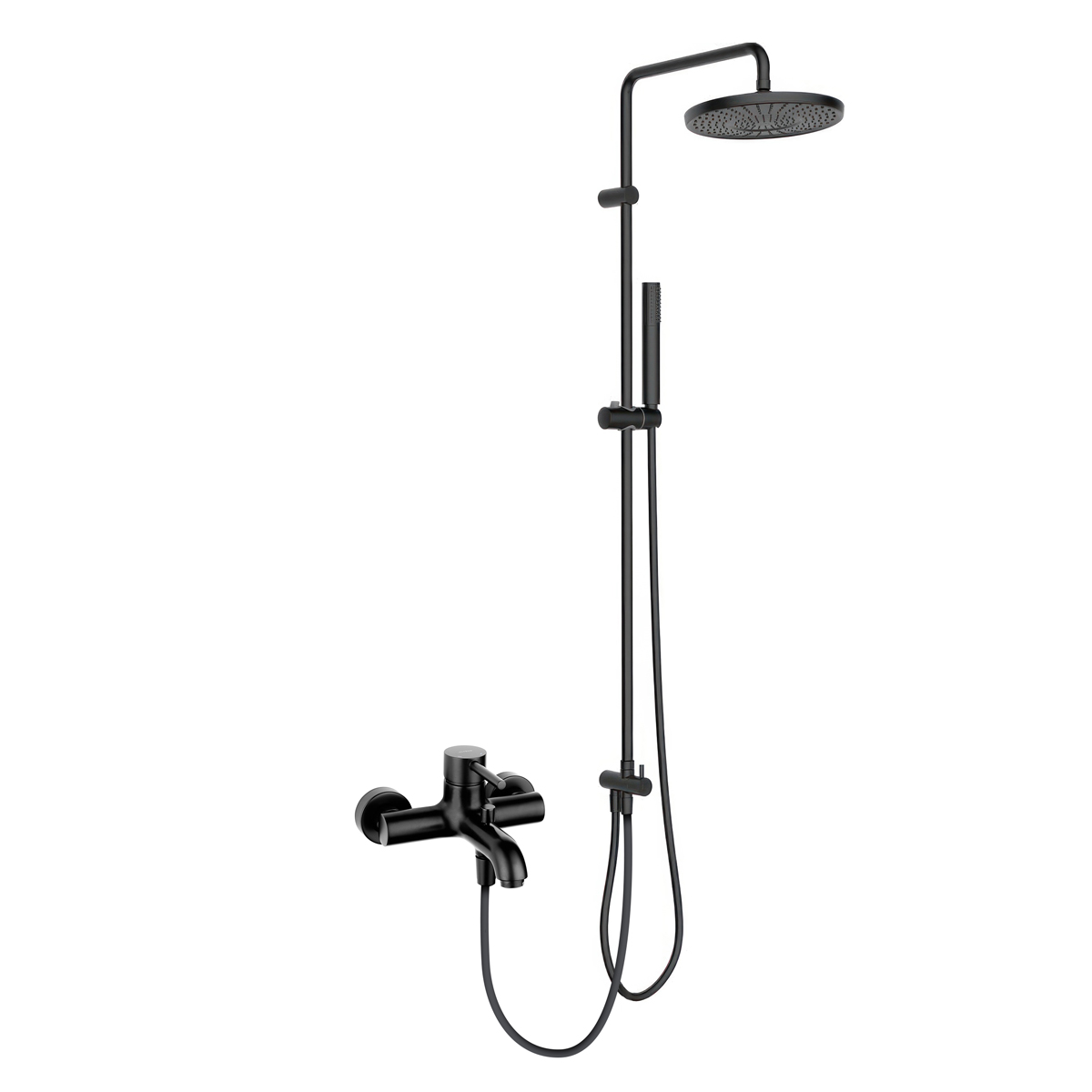 Set set doccia Oltens Molle 36020300, rubinetto per vasca e doccia Oltens Molle 34000300
