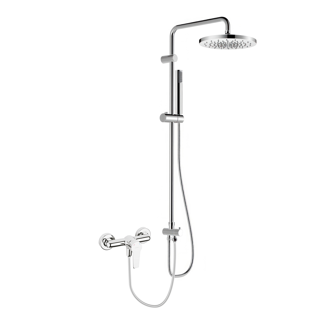 Set set doccia Oltens Molle 36020100, rubinetto per doccia Oltens Jog 33003100