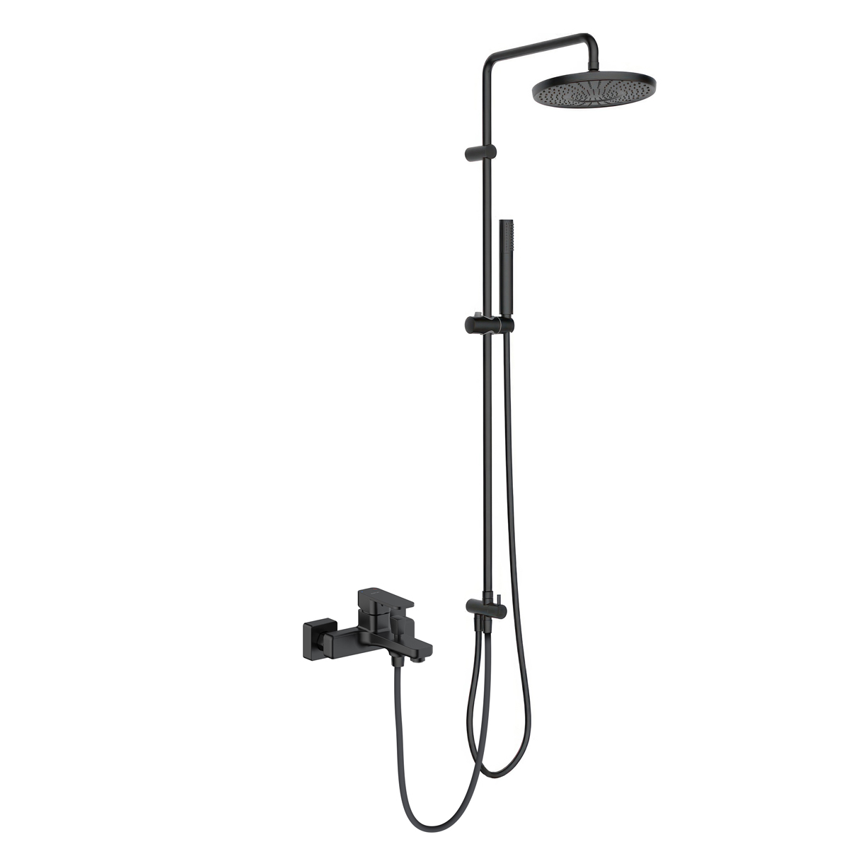 Set set doccia Oltens Molle 36020300, rubinetto per vasca e doccia Oltens Hadsel 34006300