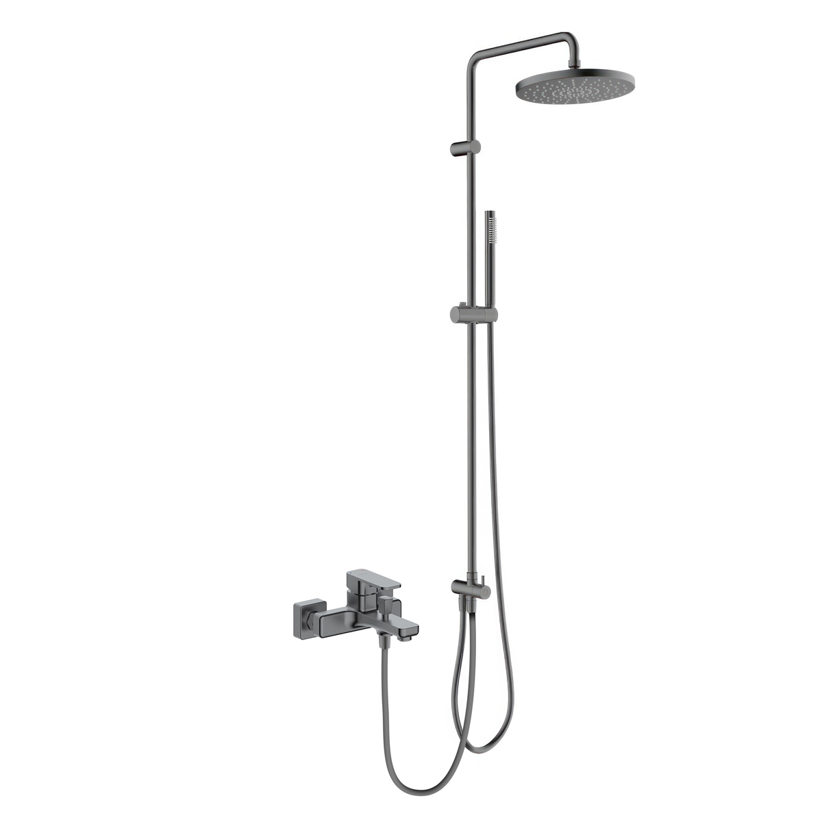 Set set doccia Oltens Molle 36020400, rubinetto per vasca e doccia Oltens Hadsel 34006400