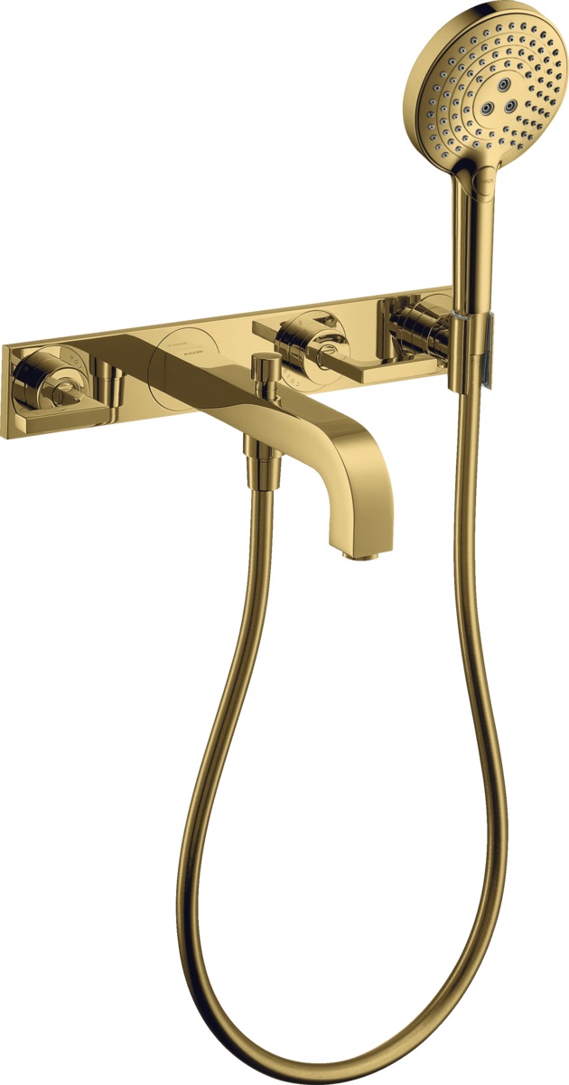 Axor Citterio rubinetto per vasca e doccia da incasso oro 39442990