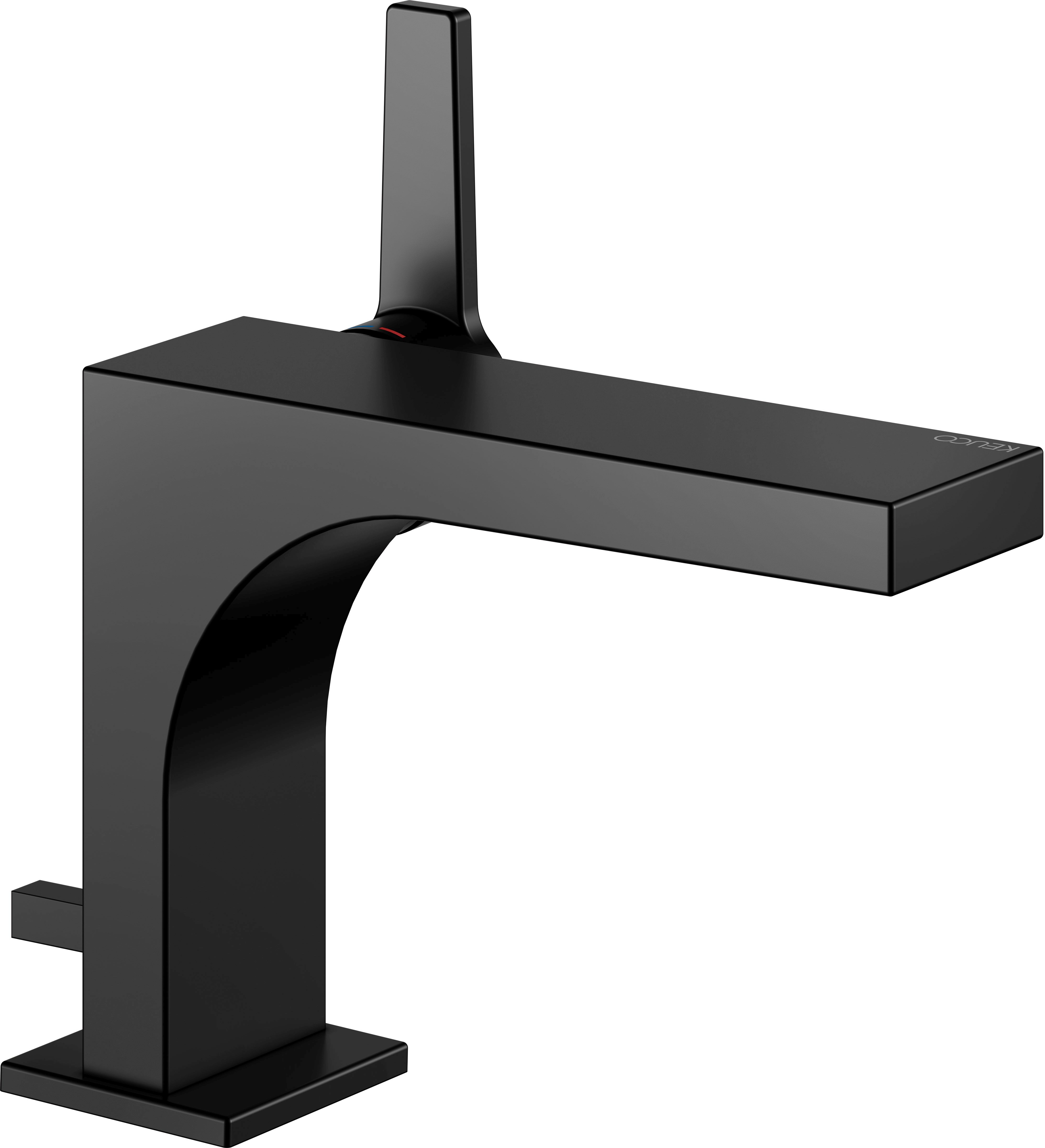 Keuco Edition 11 rubinetto per lavabo verticale nero 51104370000