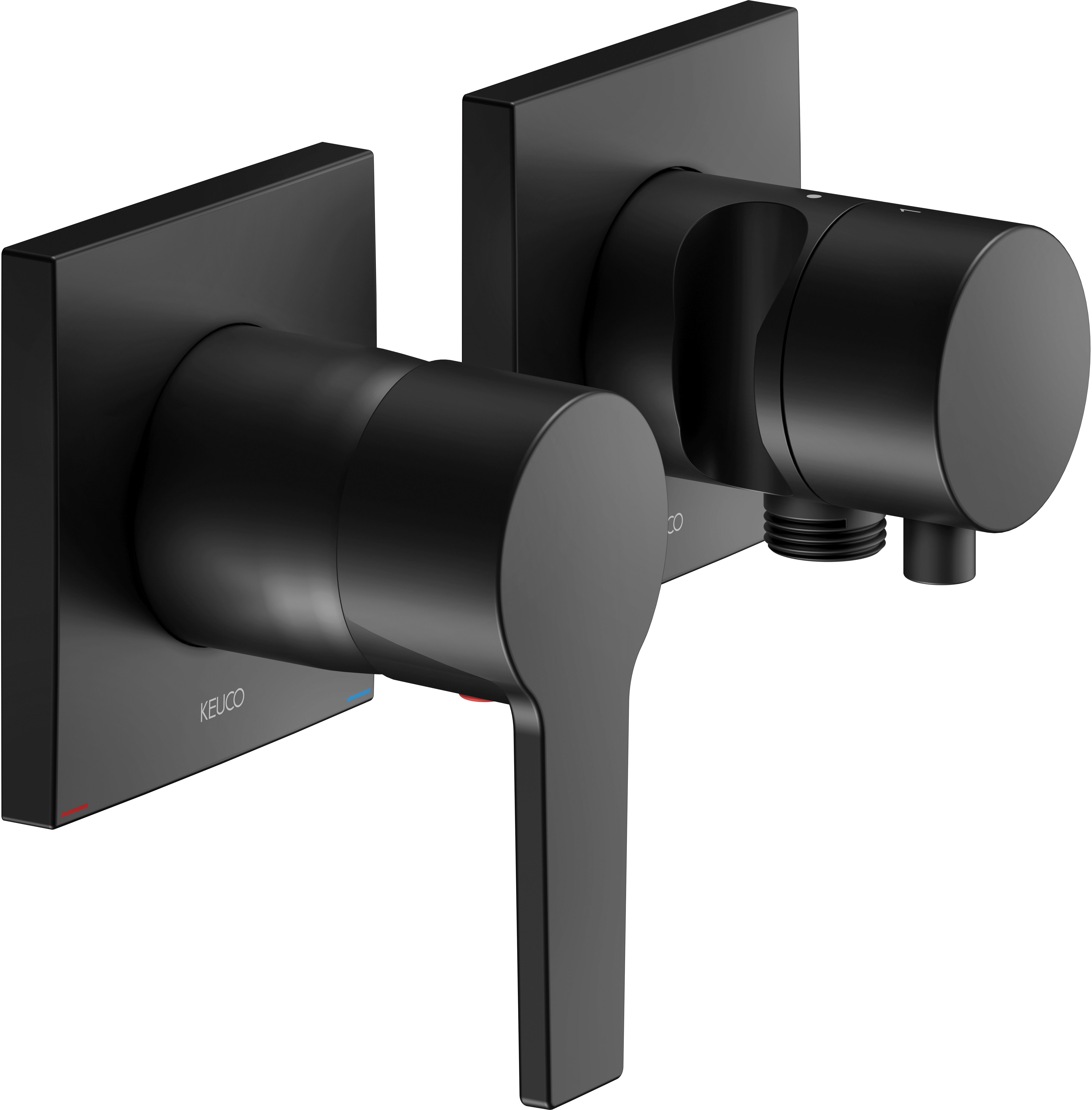 Keuco Edition 11 rubinetto per doccia da incasso nero 51151371222