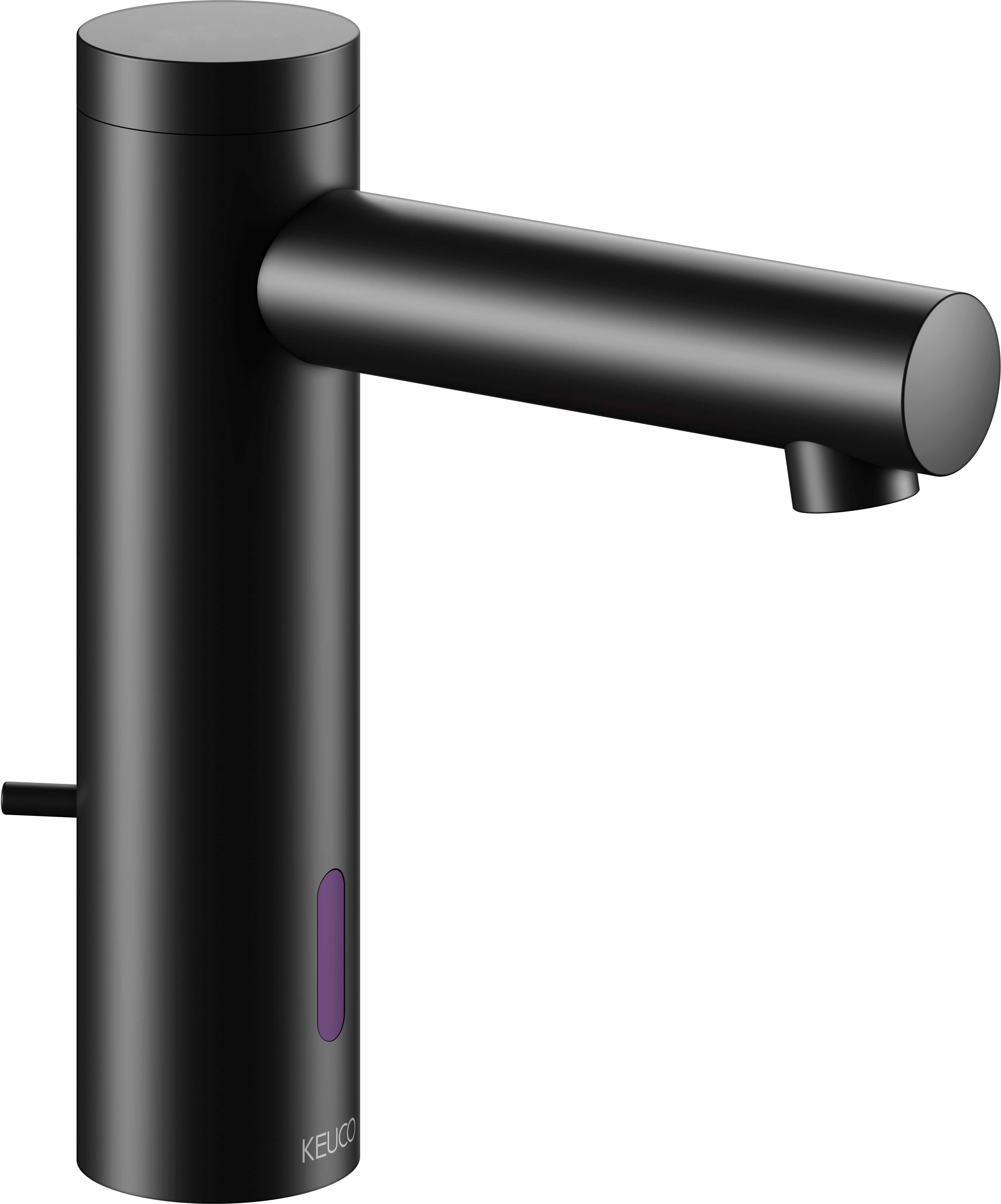 Keuco IXMO rubinetto per lavabo verticale nero 59512371100