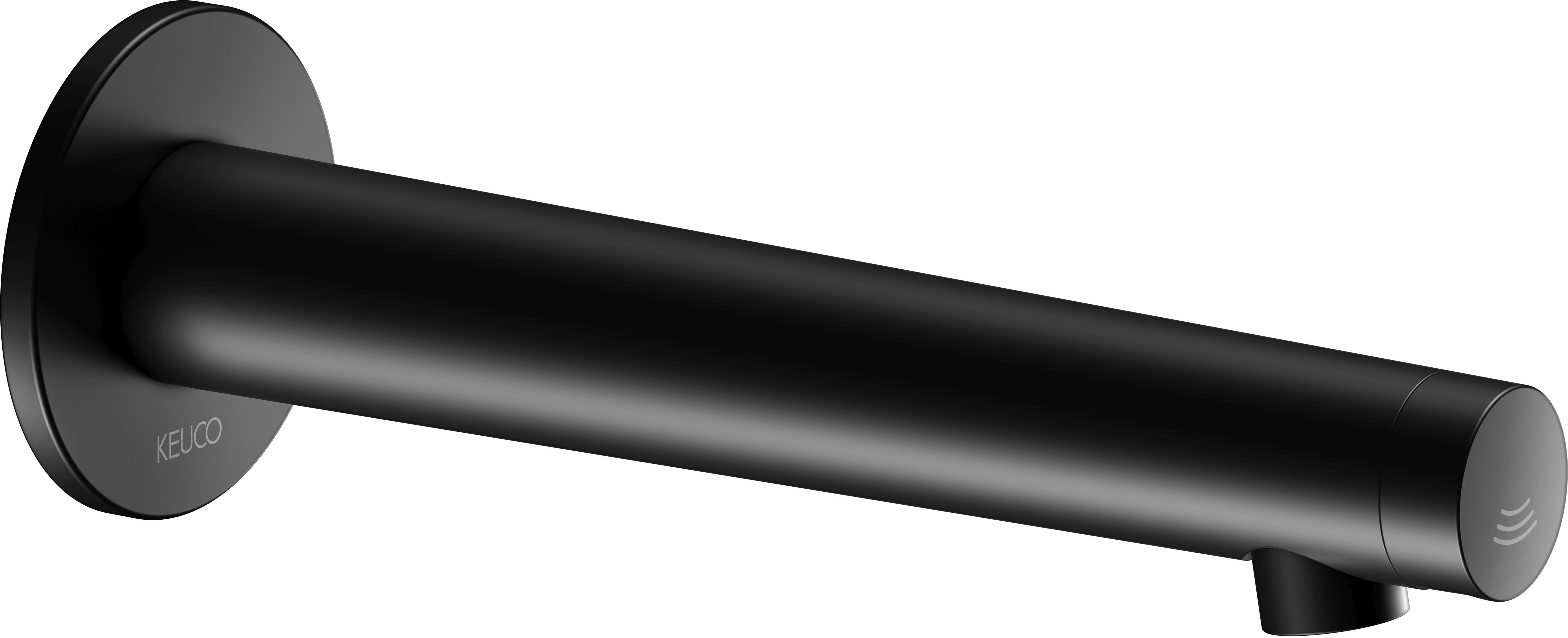 Keuco IXMO rubinetto per lavabo a parete elettronico nero 59517371101