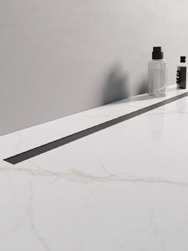 New Trendy Visio Slim Black canalina lineare 100 cm nero OL-0080