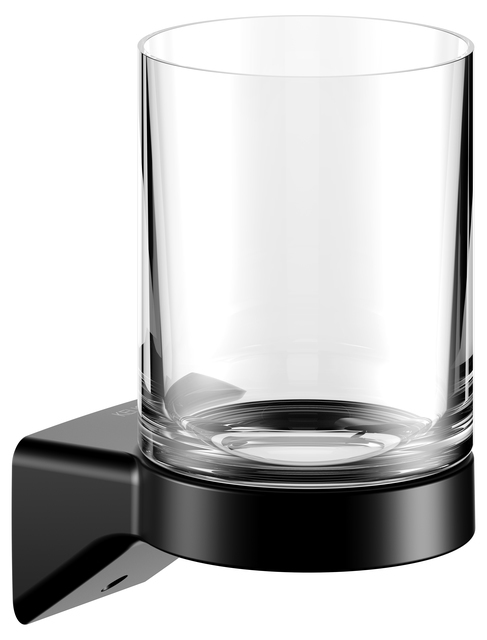 Keuco Aveno bicchiere per lavarsi i denti nero 14650379000