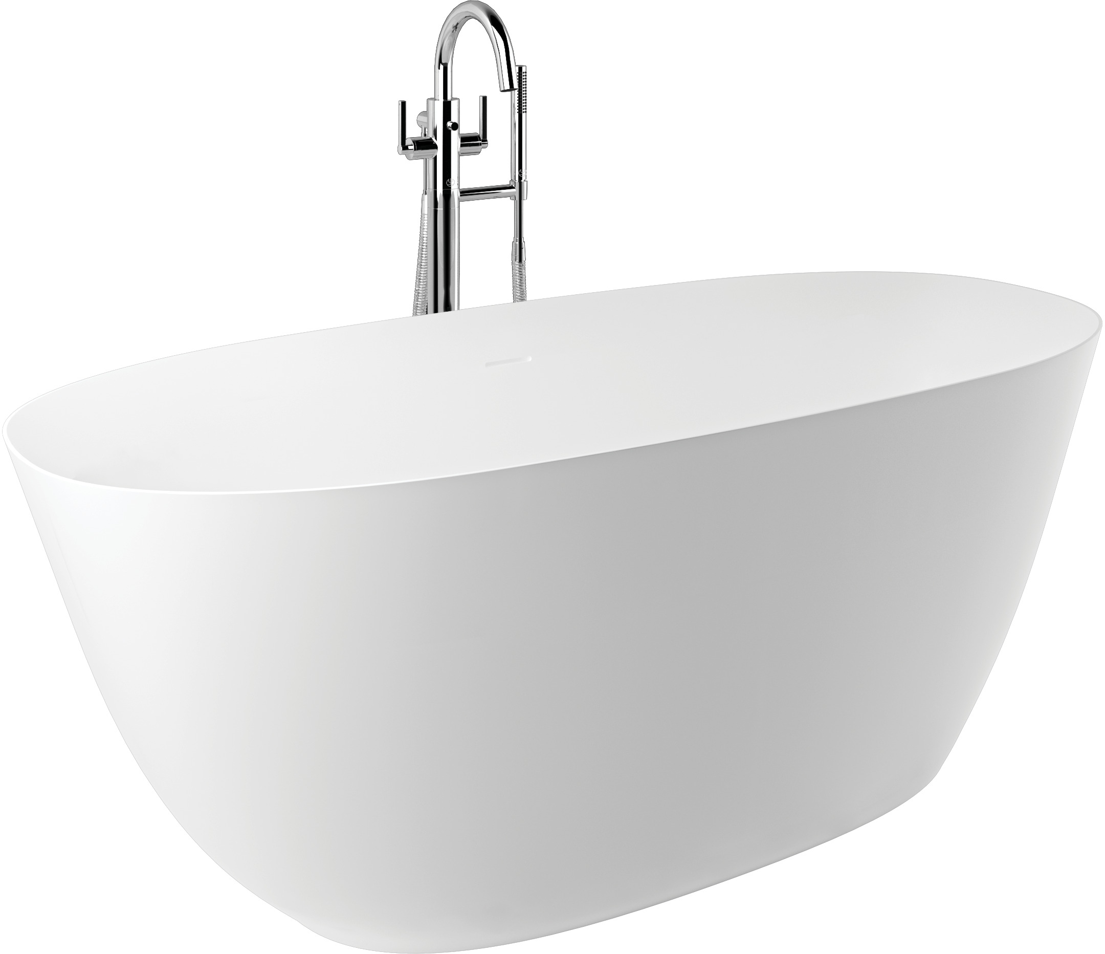 Kludi Resa O vasca da bagno freestanding 160x70 cm ovale bianco 51BF0353