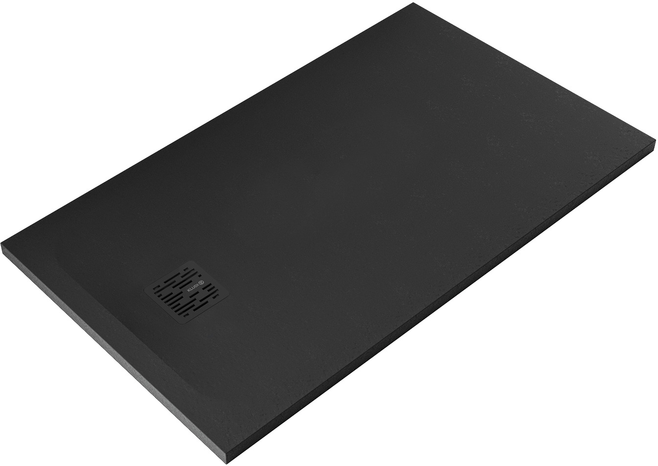 Kludi Terra piatto doccia rettangolare 120x70 cm nero 08DW0239