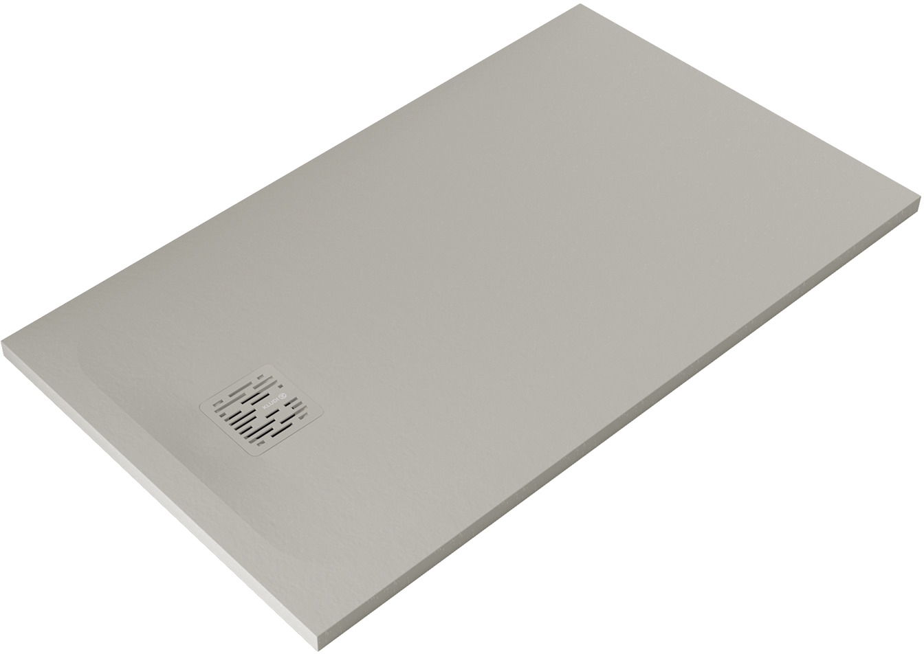 Kludi Terra piatto doccia rettangolare 120x70 cm grigio 08DW02O2