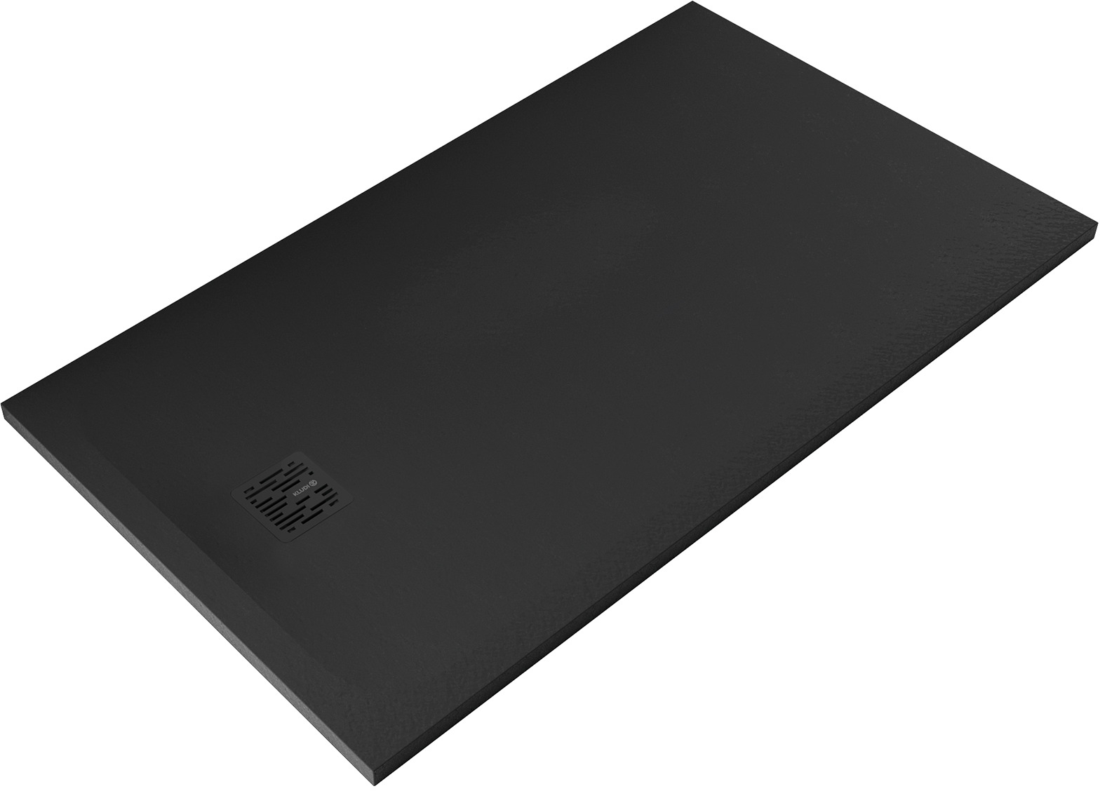 Kludi Terra piatto doccia rettangolare 140x80 cm nero 08DW0639