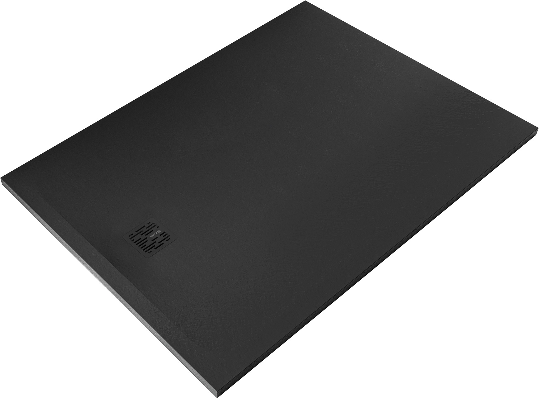Kludi Terra piatto doccia rettangolare 140x100 cm nero 08DW1639