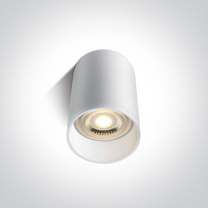 One Light Likowrisi lampada da soffitto 1x10 W bianco 12105E/W