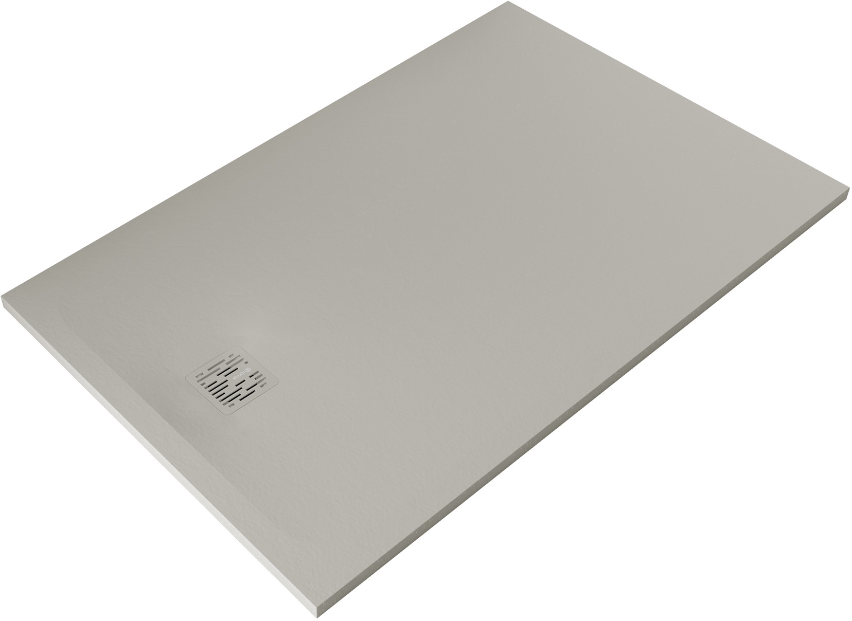 Kludi Terra piatto doccia rettangolare 140x90 cm grigio 09DW06O2