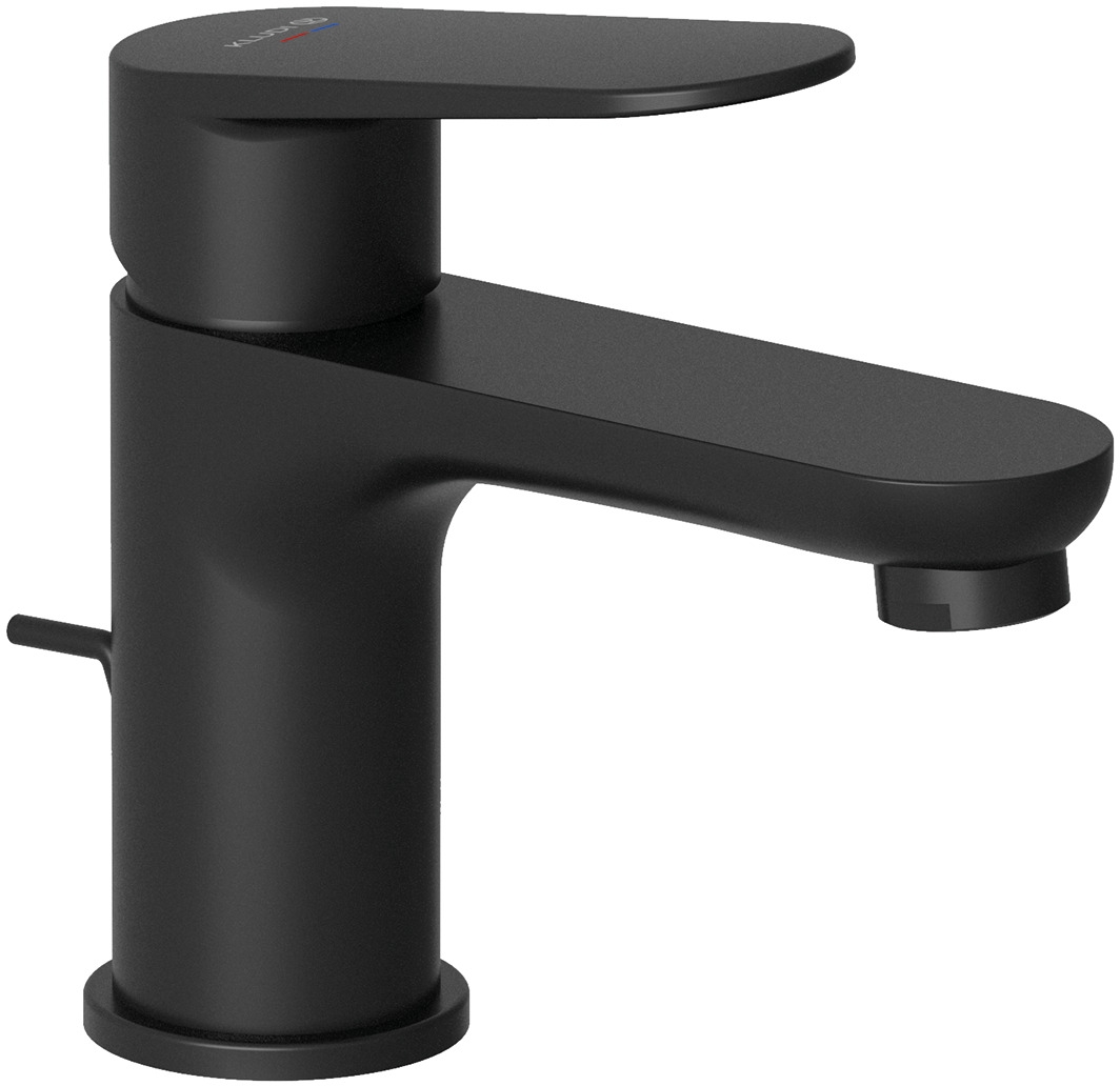 Kludi X1 rubinetto per lavabo verticale nero 322663975
