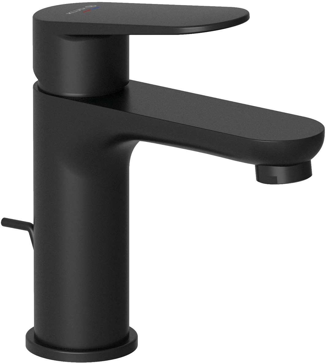 Kludi X1 rubinetto per lavabo verticale nero 322883975