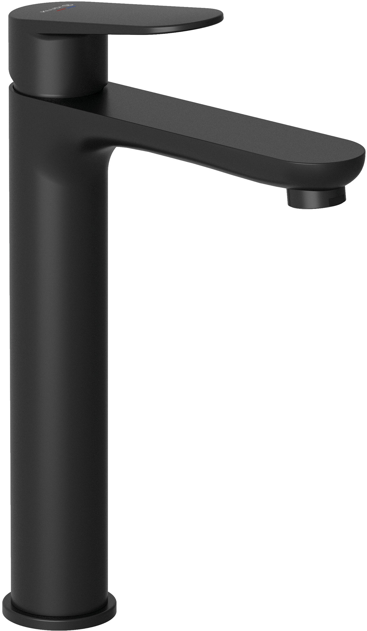 Kludi X1 rubinetto per lavabo verticale nero 322983975