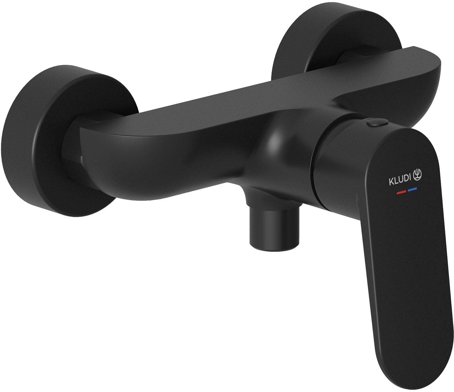 Kludi X1 rubinetto per doccia a parete nero 328313975