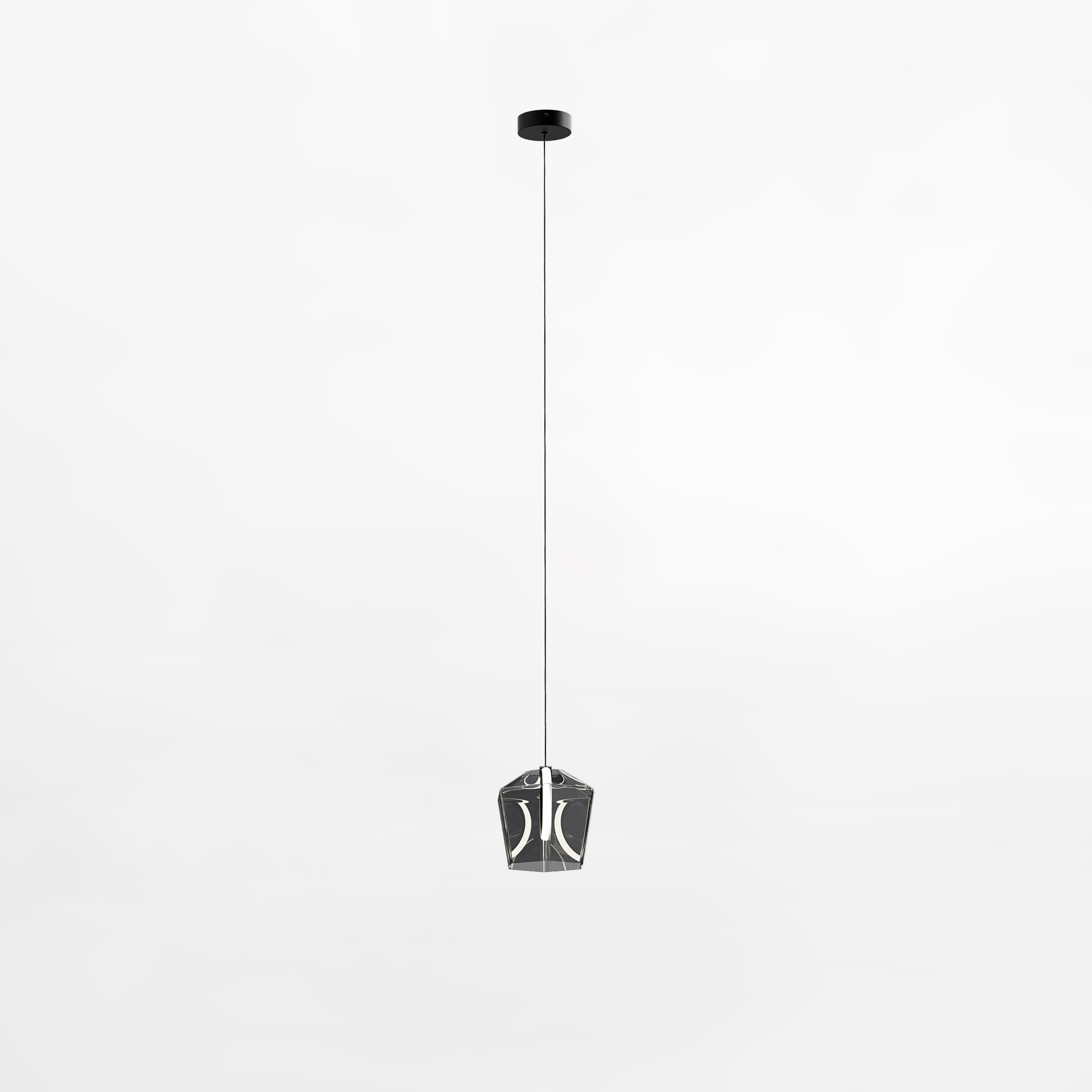 Zuma Line Colore lampada sospesa 1x6 W nero MD3350-1BL/S