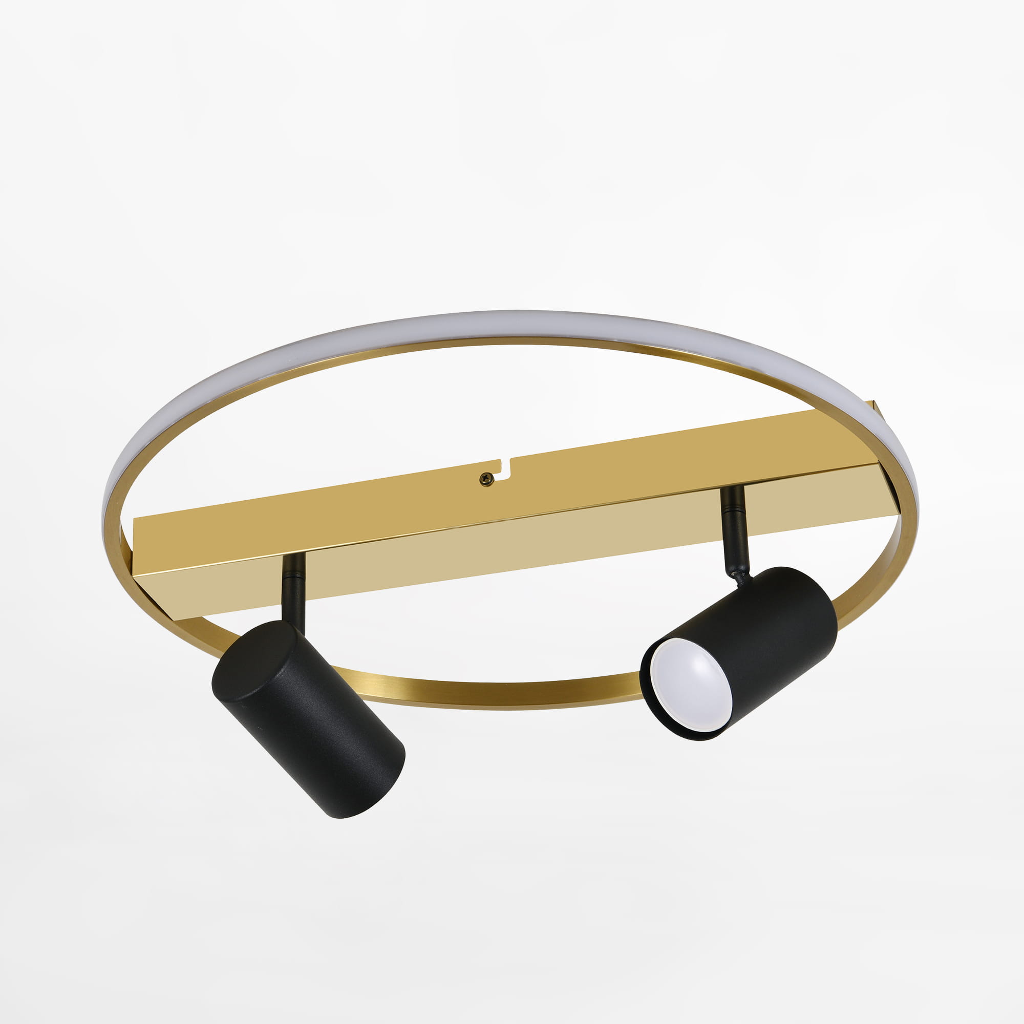 Zuma Line Vienna lampada da soffitto 3x12 W nero-oro CL231045