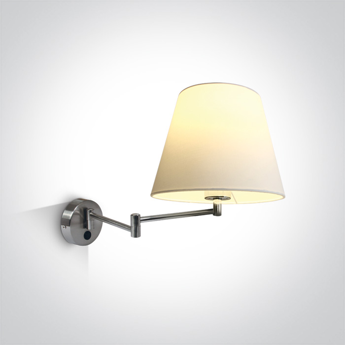 One Light Lakka lampada da parete 1x40 W cromo 61046/MC