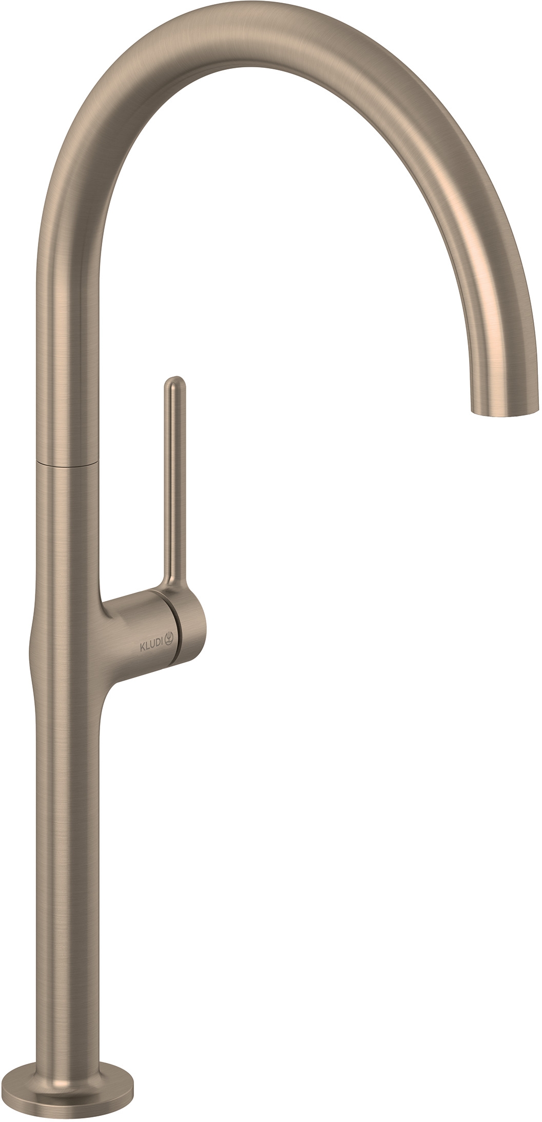 Kludi Reef rubinetto da cucina verticale marrone 50803N175