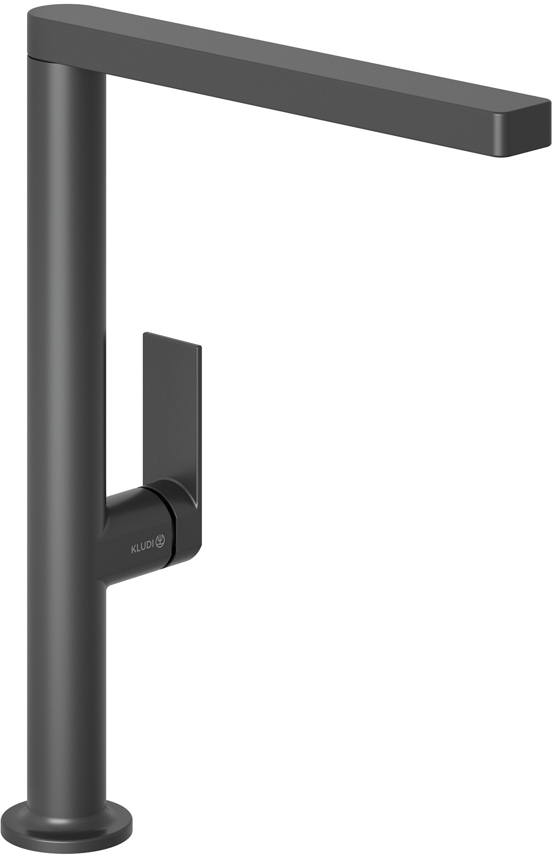 Kludi Qord rubinetto da cucina verticale nero 568036675