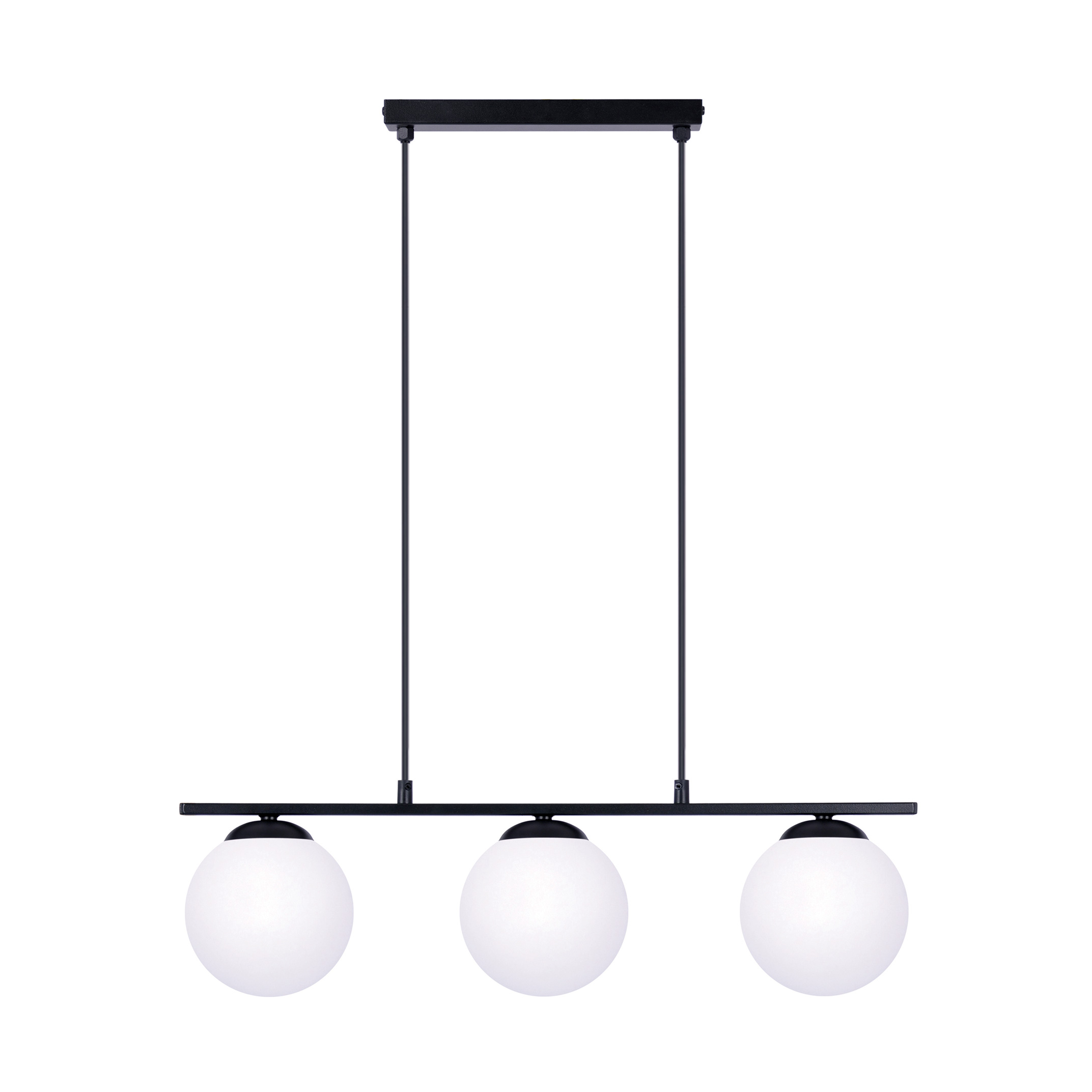 Zuma Line Globe lampada sospesa 3x10 W bianco-nero 1209