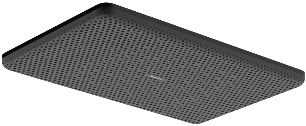 Hansgrohe Raindance Alive Q soffione doccia 34.3x21.4 cm rettangolare nero 24531670