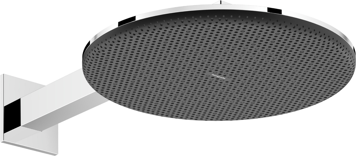 Hansgrohe Raindance Alive S soffione doccia con braccio 30x30 cm rotonda cromo 24541000