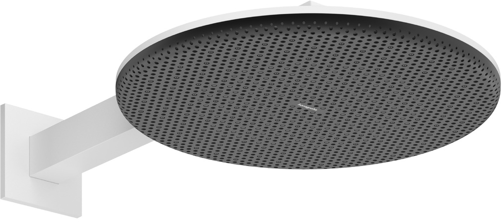 Hansgrohe Raindance Alive S soffione doccia con braccio 30x30 cm rotonda bianco 24541700