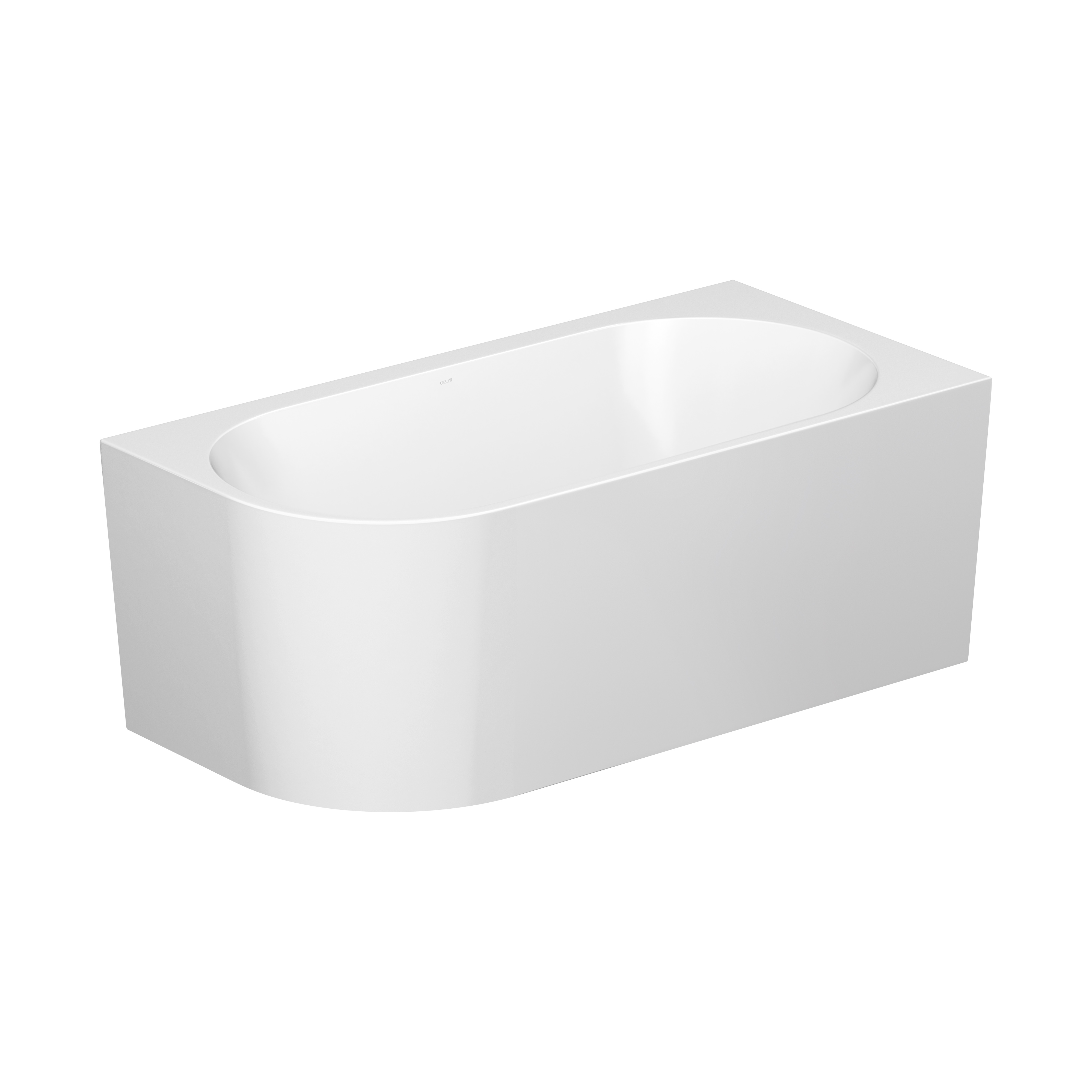 Cersanit Crea vasca da bagno freestanding 160x80 cm ovale bianco S931-035