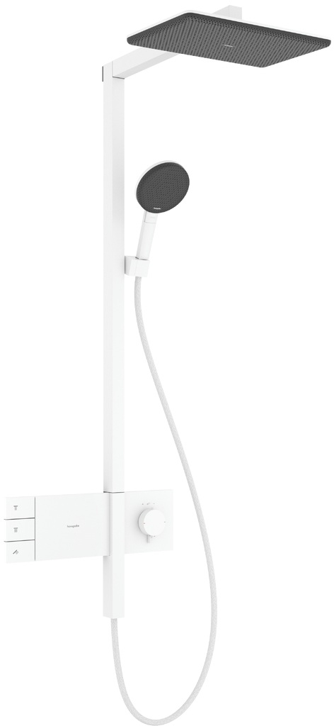 Hansgrohe Raindance Alive Q set doccia a parete con termostato con soffione bianco 24591700