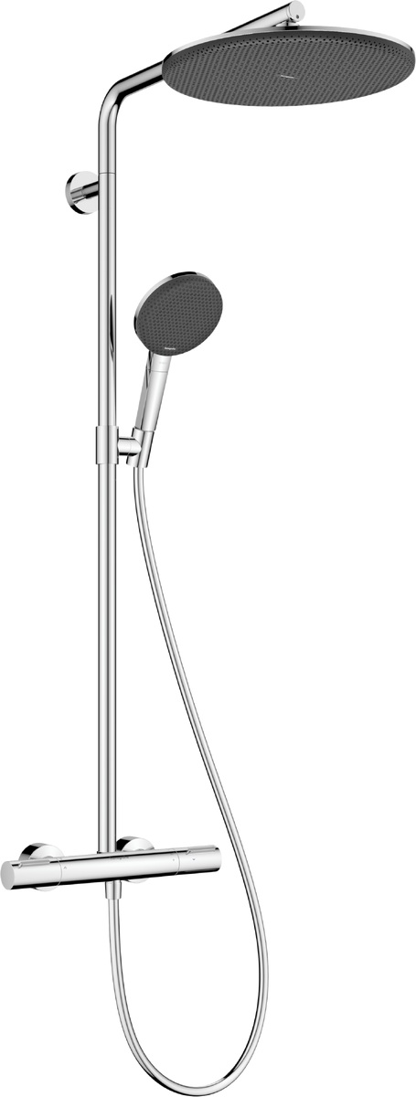 Hansgrohe Raindance Alive S Puro set doccia a parete con termostato con soffione cromo 24593000