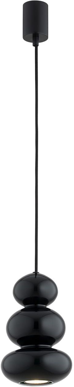 Argon Orlando lampada sospesa 1x5 W nero 8827