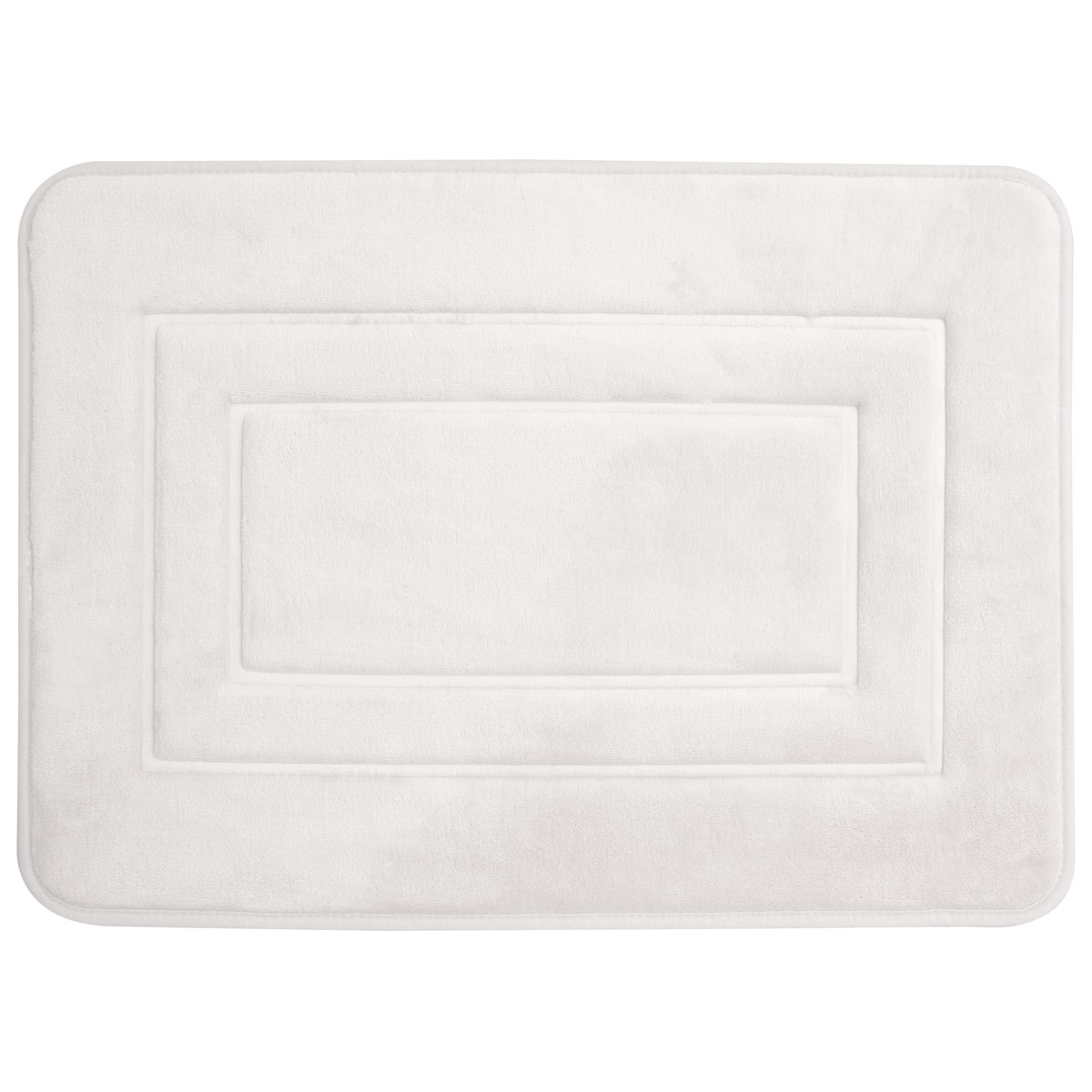 Duschy San Remo tappetino da bagno 60x40 cm rettangolare bianco 766-10