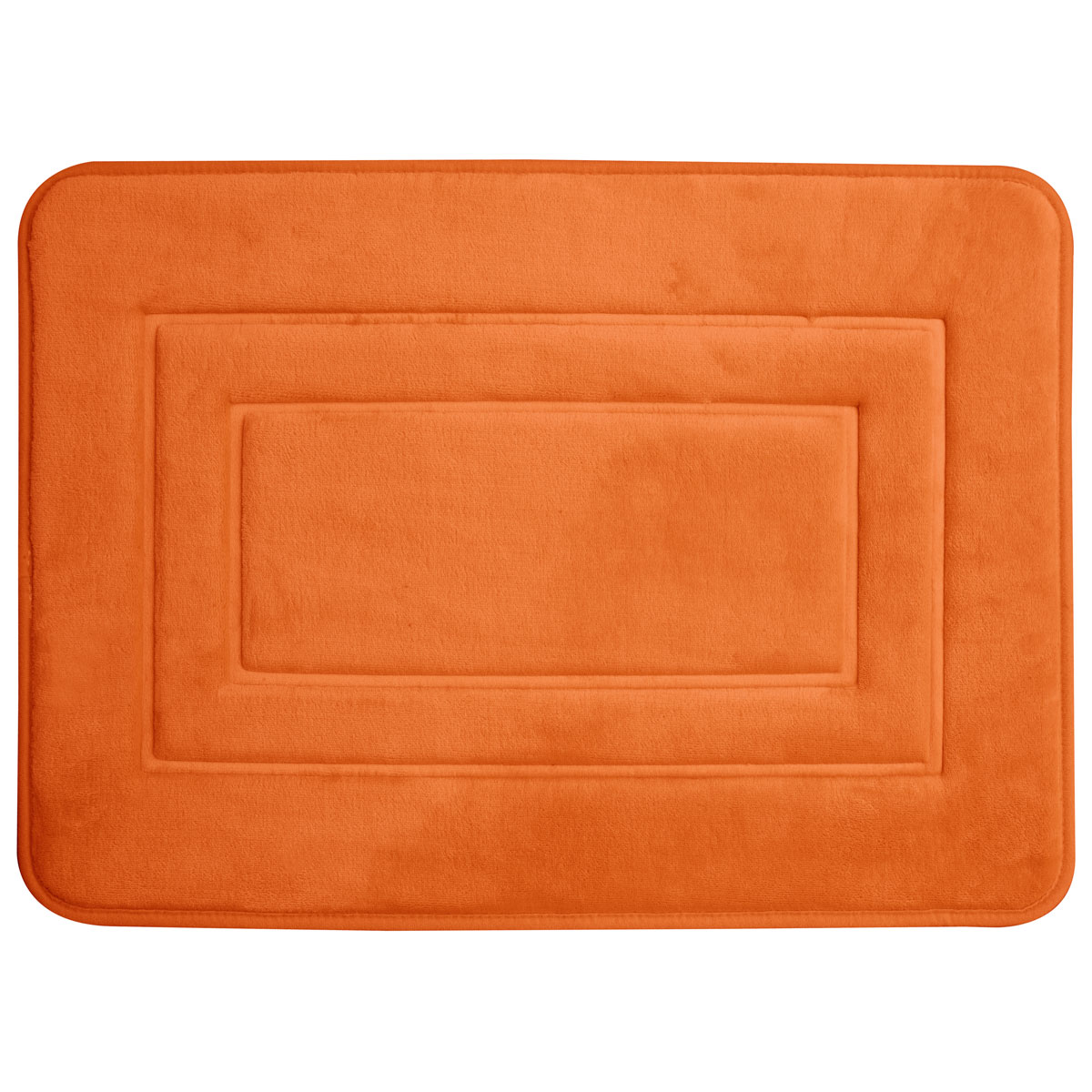 Duschy San Remo tappetino da bagno 60x40 cm rettangolare arancione 766-46