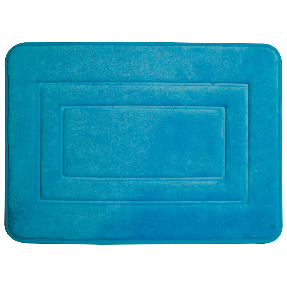 Duschy San Remo tappetino da bagno 60x40 cm rettangolare blu-verde 766-32
